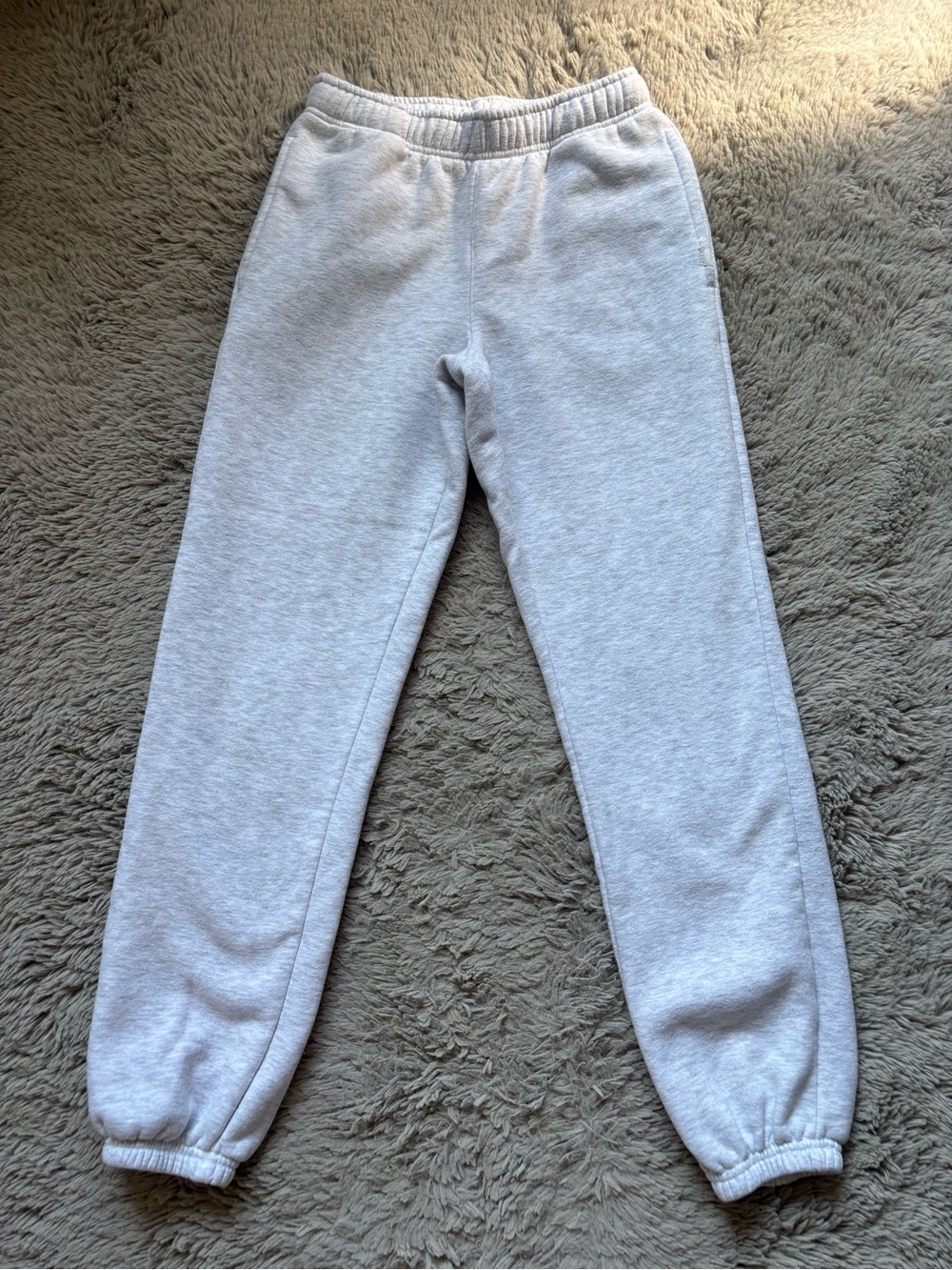 Cotton On Body Light Gray Fleece Joggers size XSmall